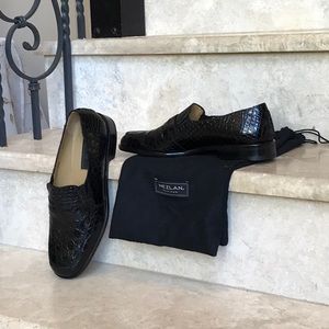 Mezlan Platinum Genuine Crocodile Men’s shoes